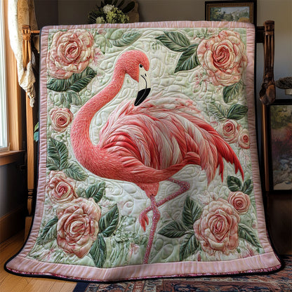 Romantic Flamingo WN0201025CL Quilt