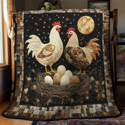 Golden Nest Chicken WN1702028CL Quilt