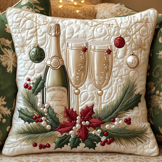 Sparkling Christmas Eve XR1810003CL Quilt Pillow Case