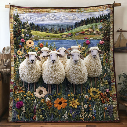 Valley Sheep WN0601086CL Quilt