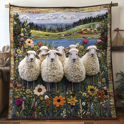 Valley Sheep WN0601086CL Quilt