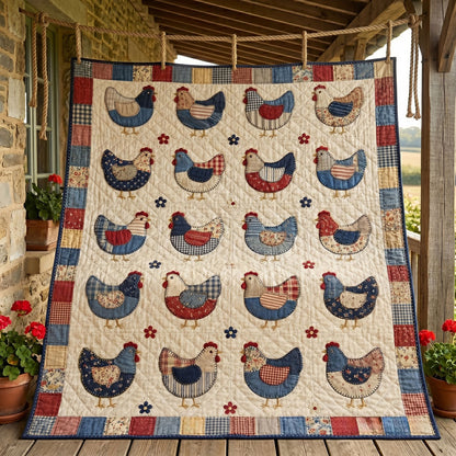 Rustic Country Hen WN1304013CL Quilt