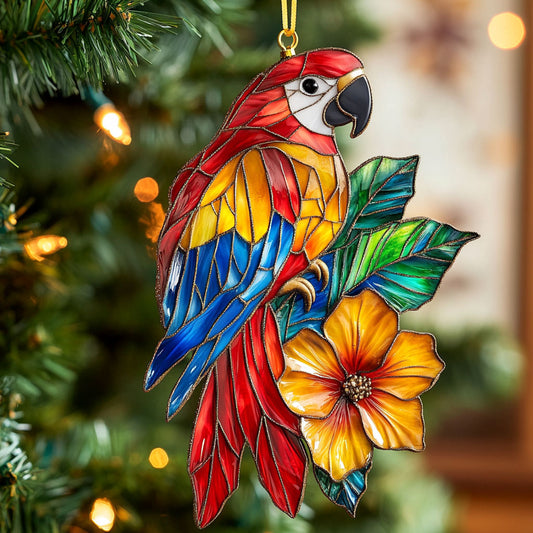 Parrot Charm CW1012049CL Christmas Ornament