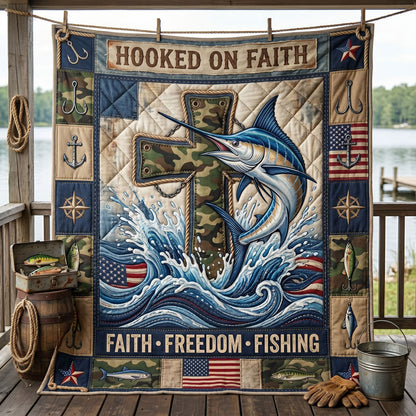 Hooked On Faith Marlin WN2205015CL Quilt
