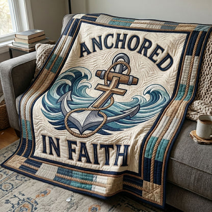 Faith Anchor Waves WN2204005CL Quilt