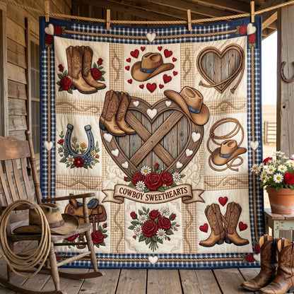 Cowboy Sweethearts WN0506004CL Quilt