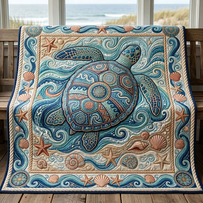 Sea Turtle Serenity WN0906013CL Quilt