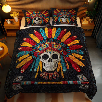 Native Skull Guardians WN2101043CL Duvet Cover Set