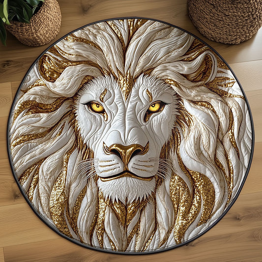 Lion Of Legacy WJ2306032CL Quilted Round Mat