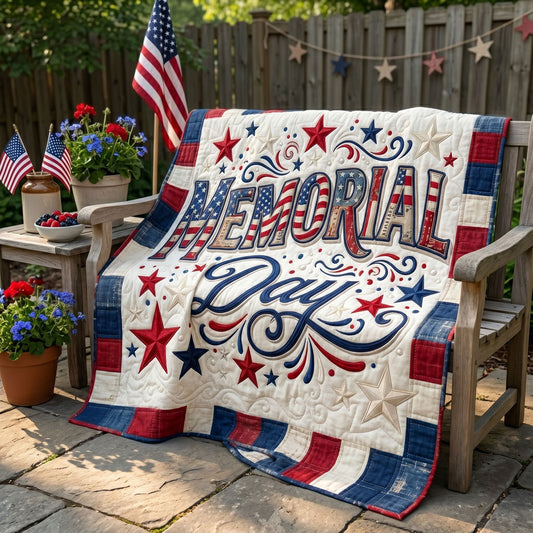 Memorial Day Pride WN0206009CL Quilt