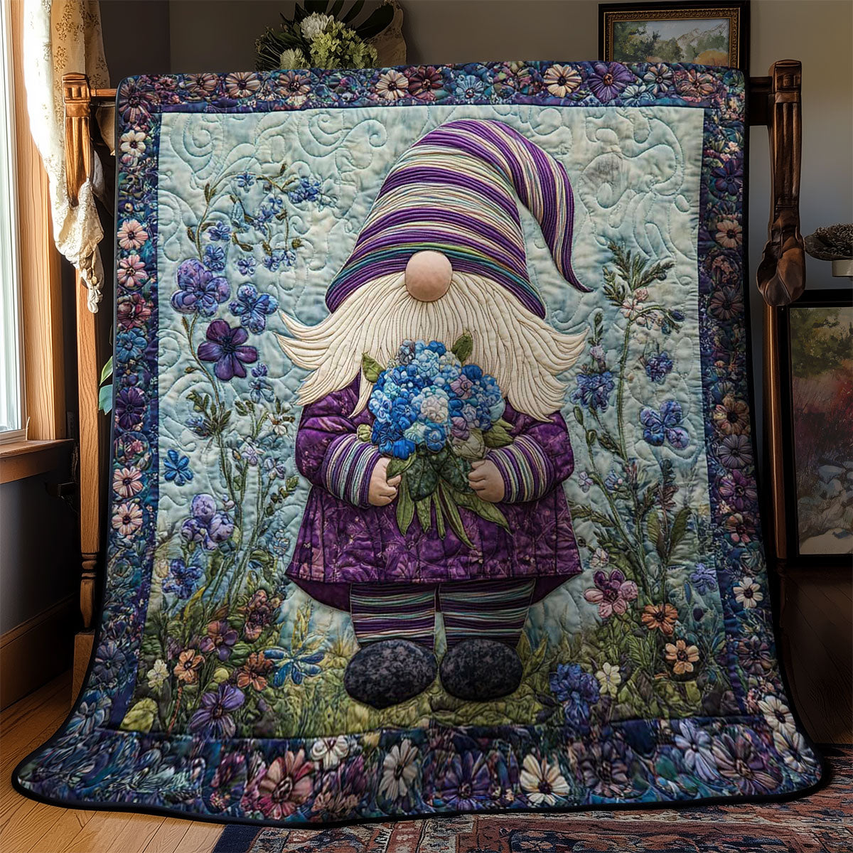 Twilight Gnome WN0801006CL Quilt