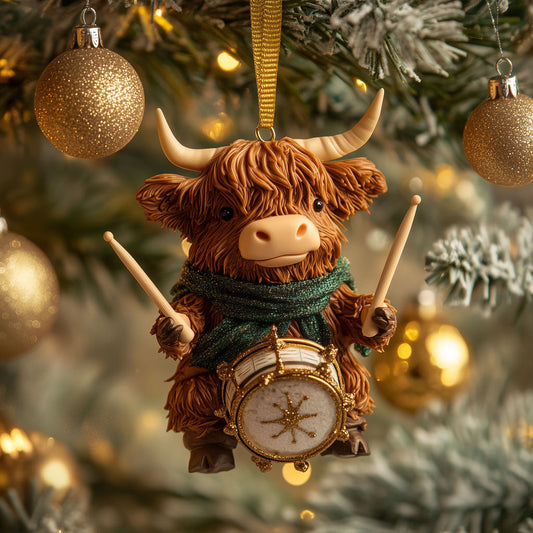 Drummer Highlander LT2310016CL Christmas Ornament