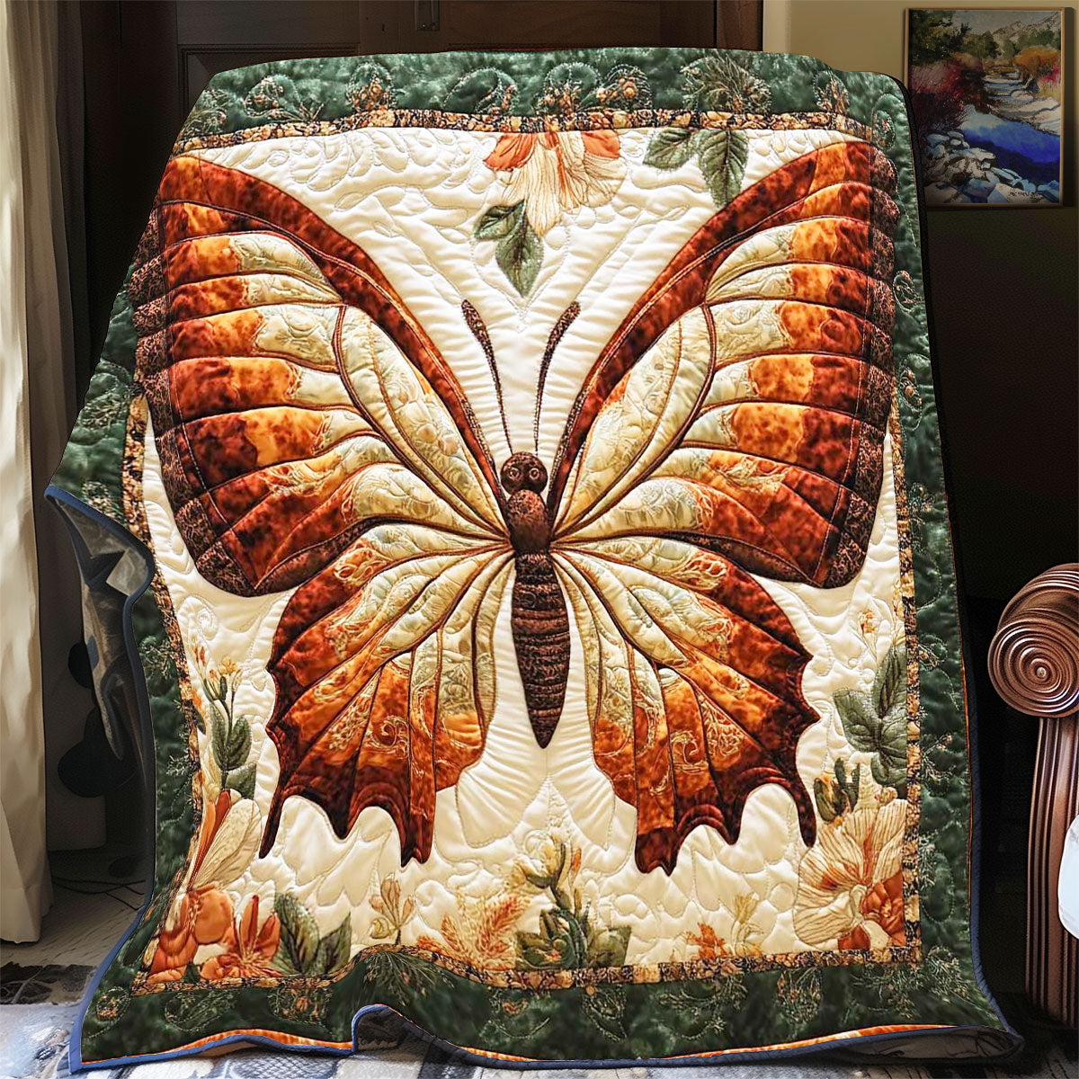 Butterfly Patchwork WP1202004CL Quilt