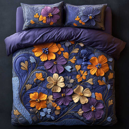 Patchwork Flower WN0403009CL Duvet Cover Set