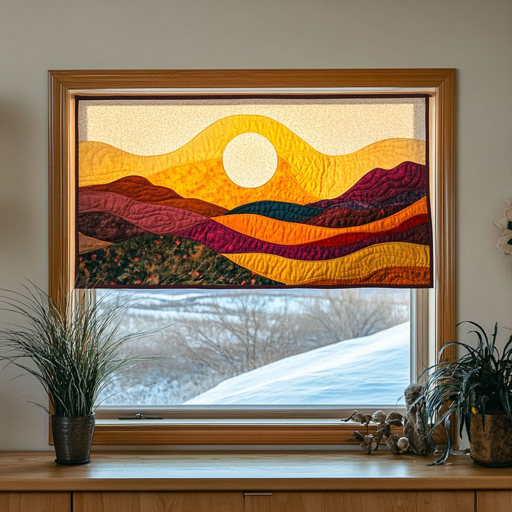 Sunset WJ2203070CL Quilted Valance
