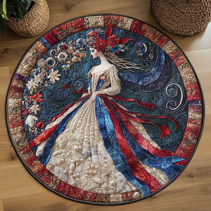 Goddess Mystique WN0206012CL Quilted Round Mat