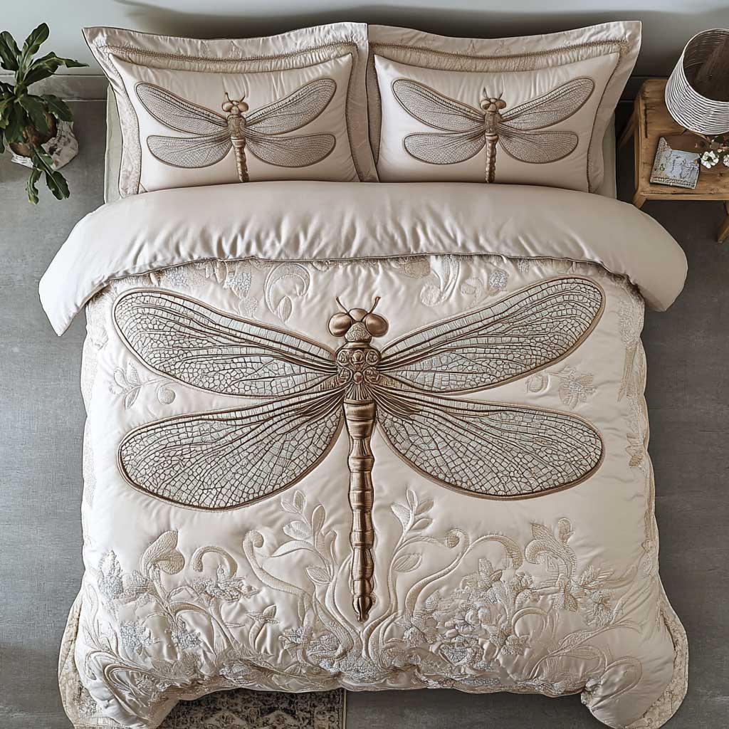 Whispering Dragonfly WN0303029CL Duvet Cover Set