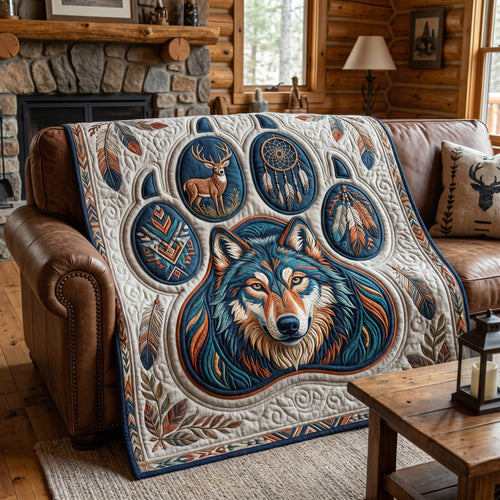 Native Wolf XR0605006CL Quilt