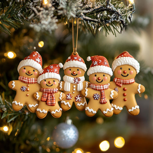 Gingerbread Merry Gathering WN1811019CL Christmas Ornament