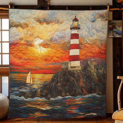 Stormy Lighthouse WN0502029CL Quilt