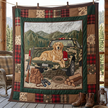 Cabin Dog Adventure WN1605002CL Quilt