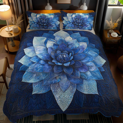 Midnight Blossom Flower WN1103128CL Duvet Cover Set