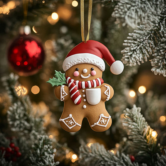 Sugar Love Gingerbread WN0411091CL Christmas Ornament
