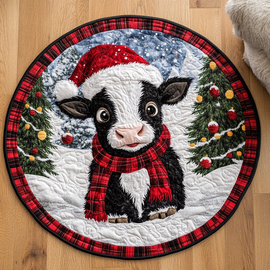 Jolly Cow XR0611021CL Quilted Round Mat