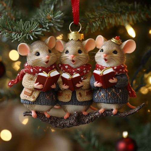 Candlelight Choir Mouse WN1311003CL Christmas Ornament