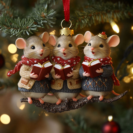 Candlelight Choir Mouse WN1311003CL Christmas Ornament