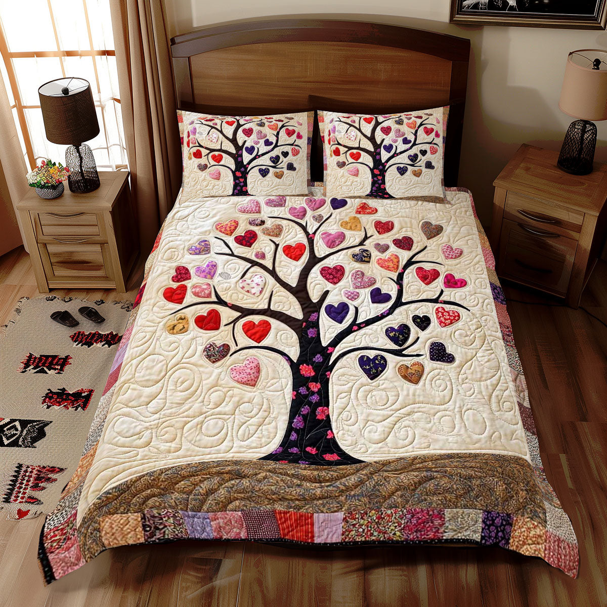 Heartful Tree Of Life WP0701054CL Duvet Cover Set