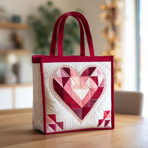 Heart Of Love QA1301020CL Quilted Tote Bag