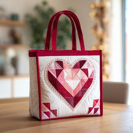Heart Of Love QA1301020CL Quilted Tote Bag