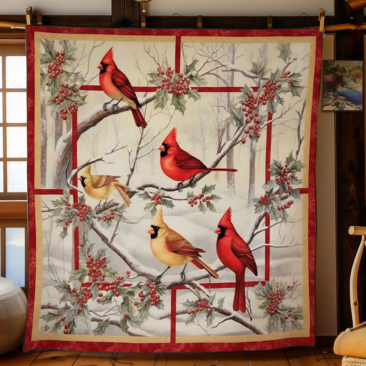 Evergreen Cardinal WN2002069CL Quilt