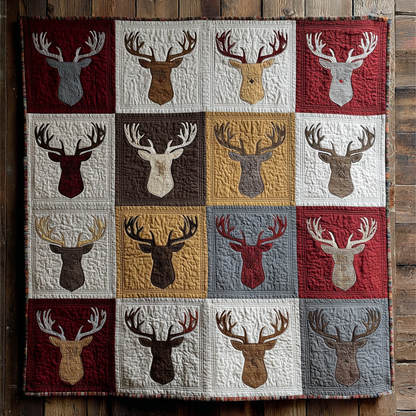Rustic Deer XR1201014CL Quilt