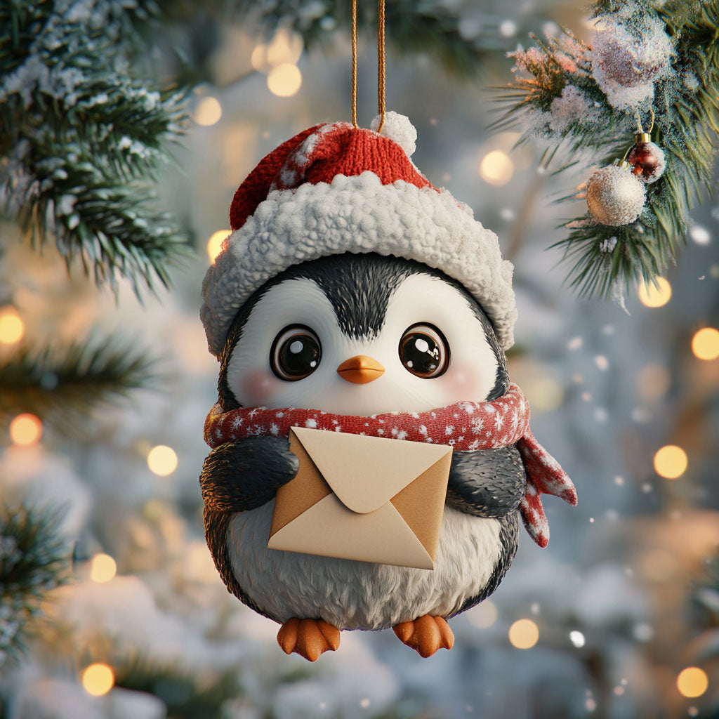 Penguin Frosty Friend WN1112061CL Christmas Ornament