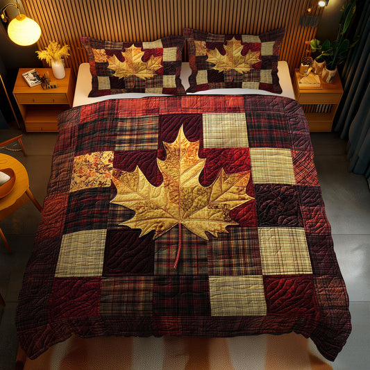 Plaid Maple WN0802083CL Duvet Cover Set