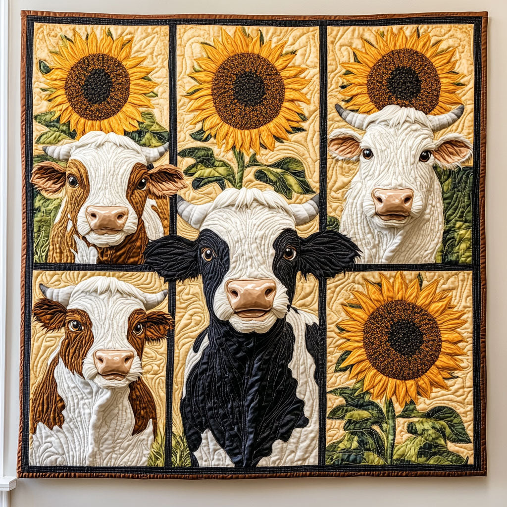 Farmyard Smile CP1401040CL Quilt