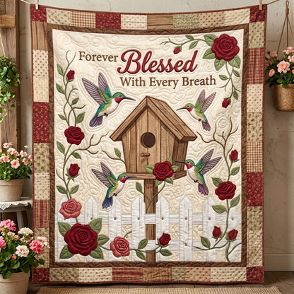 Forever Blessed With Every Breath XR2004008CL Quilt