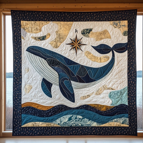 Vintage Whale CP2308094CL Quilt