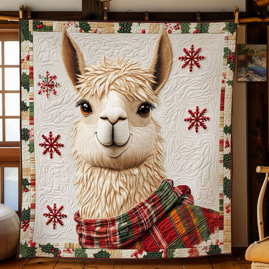 Llama Holiday Spirit WN1711047CL Quilt