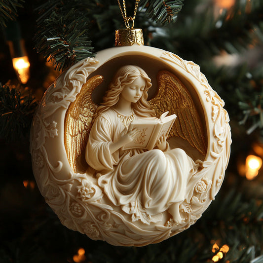 Angel Story Night WN1610008CL Christmas Ornament