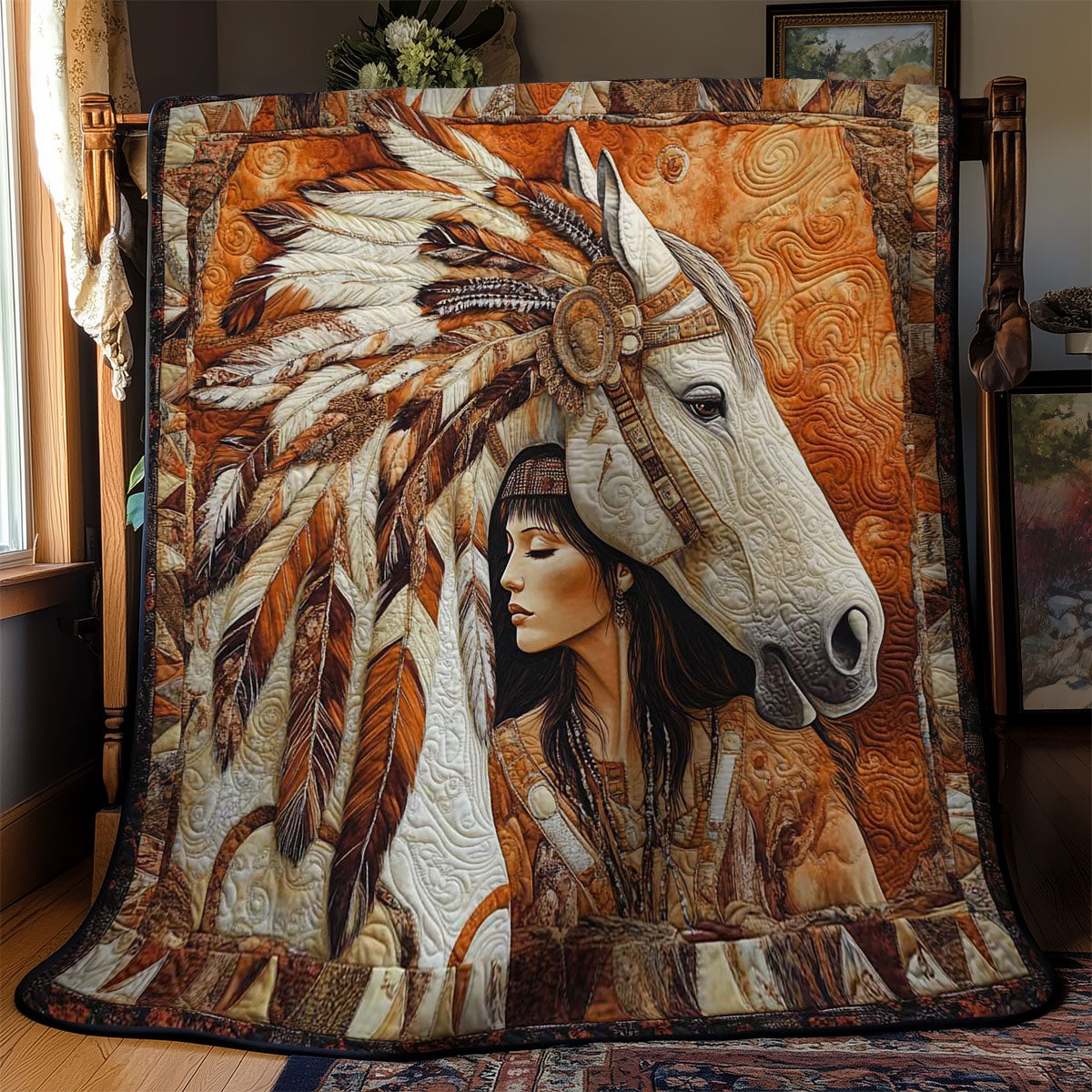 Spirit Horse WN0402001CL Quilt