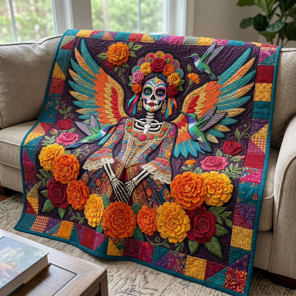 Fiesta Angel Sugar Skull WN2404006CL Quilt