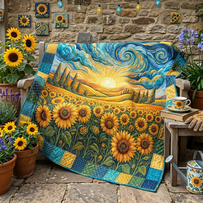 Sunlit Fields Symphony WN0306012CL Quilt
