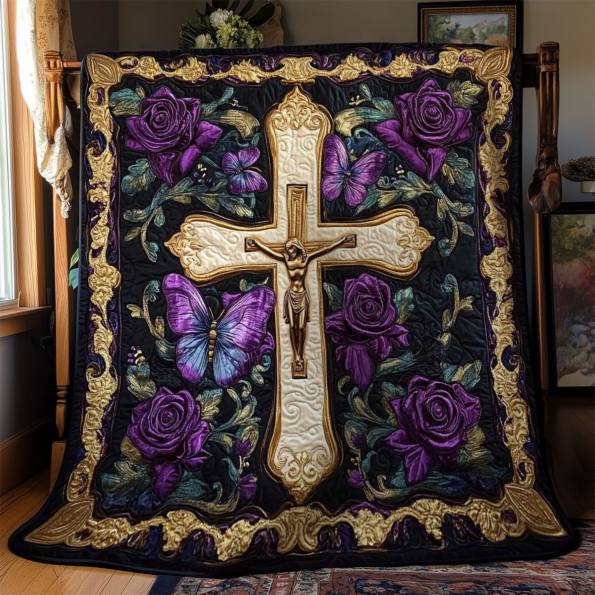 Sacred Cross WN1202056CL Quilt