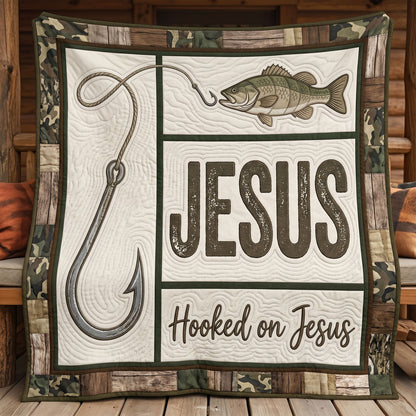 Fishing Faith Jesus WN2204008CL Quilt