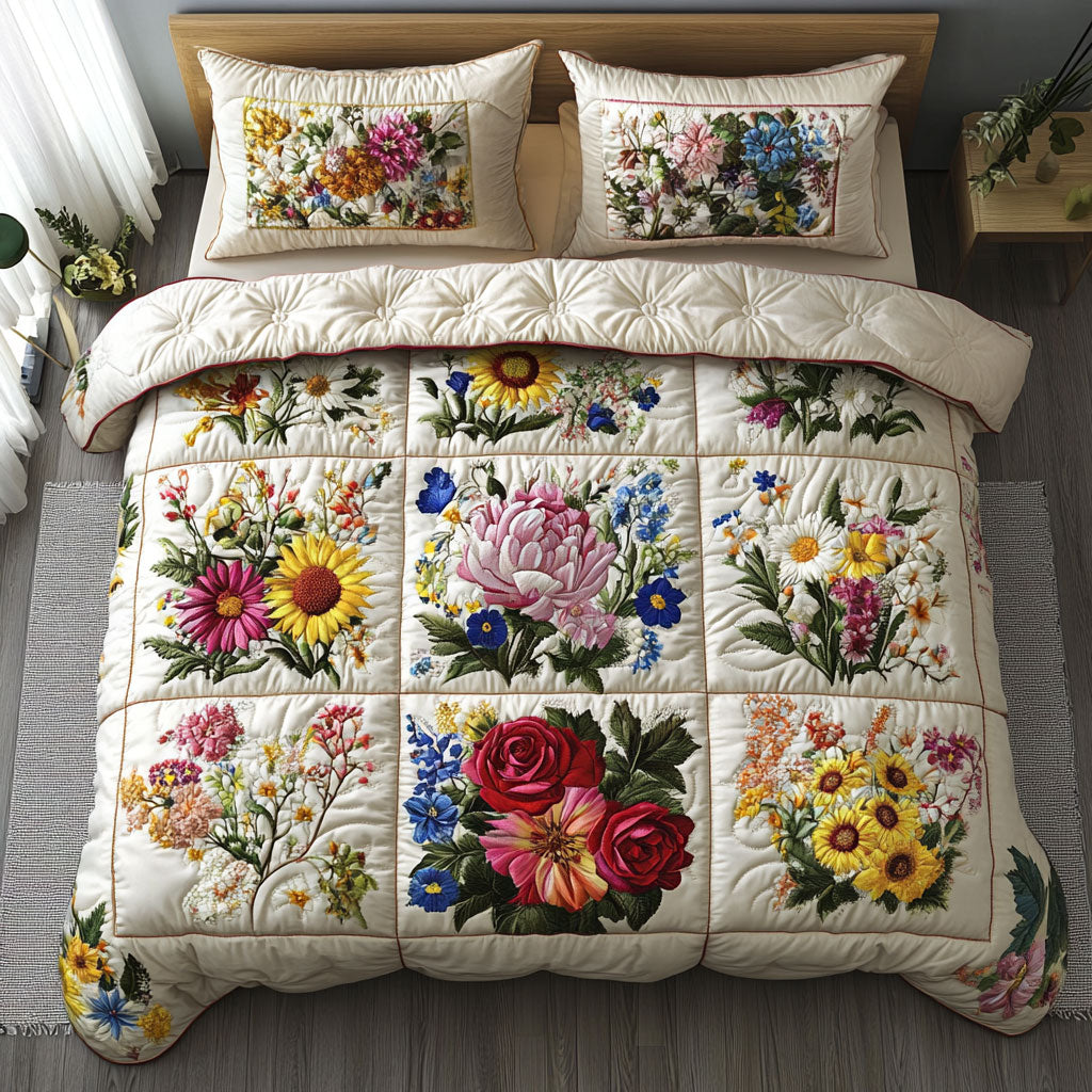 Garden Bloom CW1301045CL Duvet Cover Set