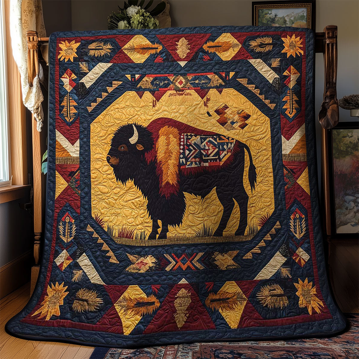 Mystic Bison WN0702003CL Quilt