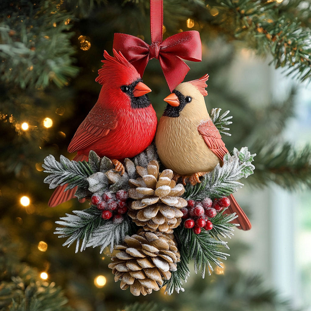 Together Cardinal WN2110096CL Christmas Ornament